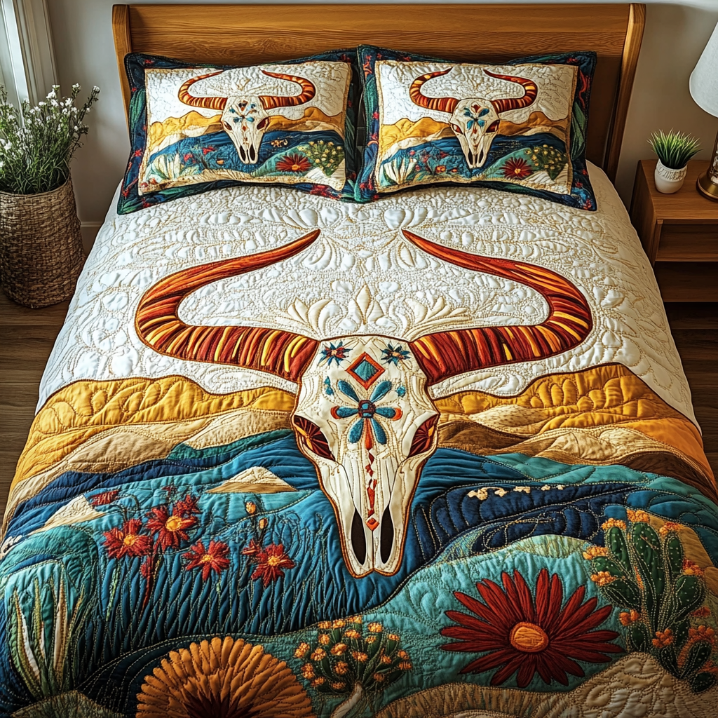 Desert Spirit Quilted Bedding Set Duvet Cover Bedspread Texas Gifts Online Desert Spirit Quilted Bedding Set Duvet Cover Bedspread Texas Gifts Online