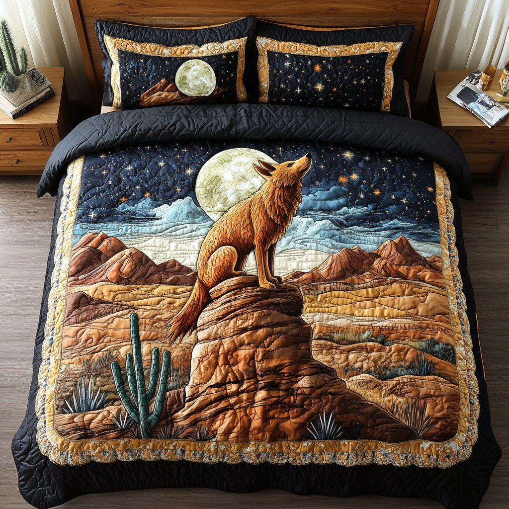 Desert Wanderer Quilted Bedding Set Duvet Cover Bedspread Christmas Gift Ideas For Brother Desert Wanderer Quilted Bedding Set Duvet Cover Bedspread Christmas Gift Ideas For Brother