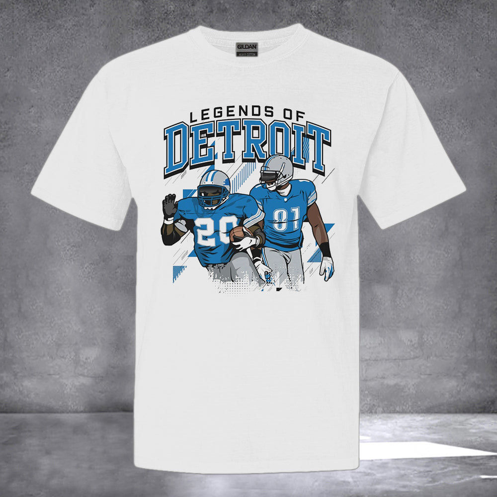 Detroit Restore The Roar Shirt Legends Of Detroit T-Shirt Gifts For Football Fan