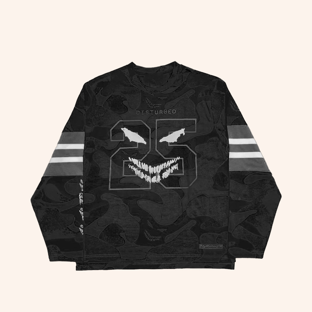 Disturbed Merch The Face 25 Long Sleeve Shirt Birthday Gifts For Music Lovers Disturbed Merch The Face 25 Long Sleeve Shirt Birthday Gifts For Music Lovers