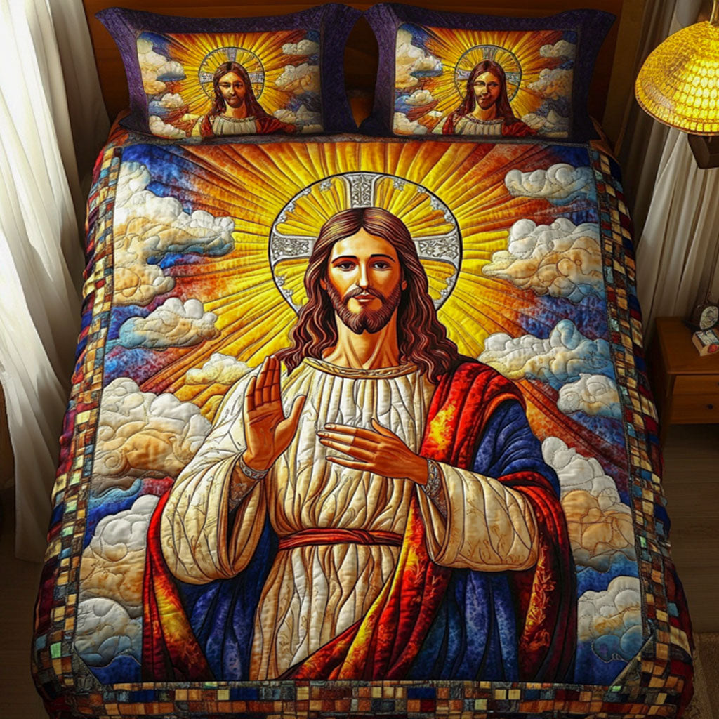 Divine Blessings Quilted Bedding Set Duvet Cover Bed Sheet Set Faith Gifts For Him Divine Blessings Quilted Bedding Set Duvet Cover Bed Sheet Set Faith Gifts For Him