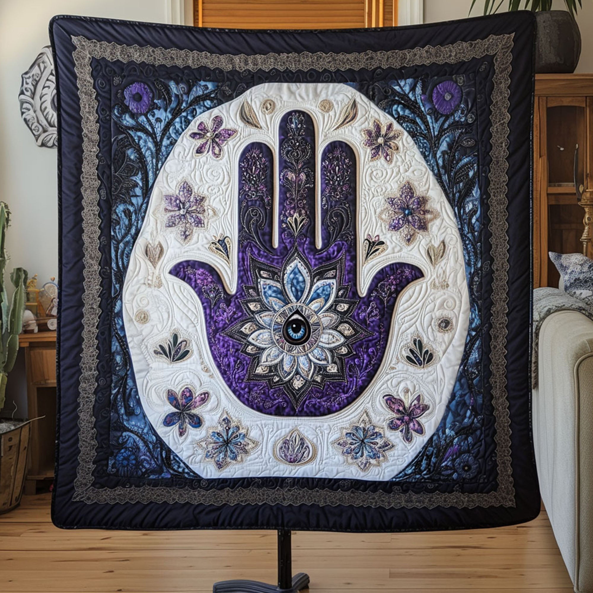 Divine Protection Quilted Blanket Sofa Throw Blanket Novelty Dragonfly Gifts Christmas Divine Protection Quilted Blanket Sofa Throw Blanket Novelty Dragonfly Gifts Christmas