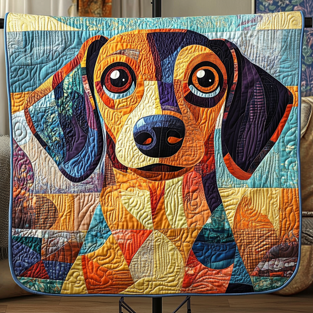 Dog Lover Quilted Blanket Cute Throw Blanket Sausage Dog Xmas Gifts Dog Lover Quilted Blanket Cute Throw Blanket Sausage Dog Xmas Gifts