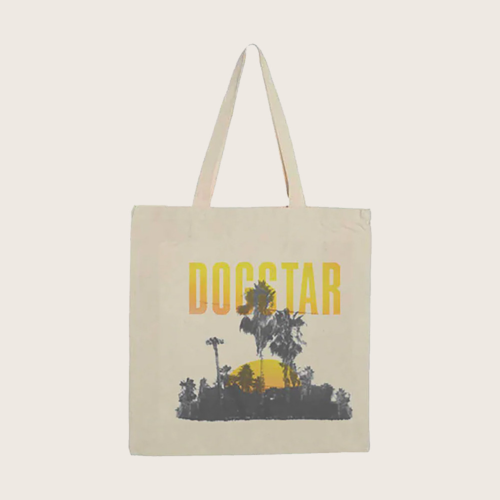 Dogstar Merch Somewhere Between The Power Lines And Palm Trees Tote Bag Gift For Sister