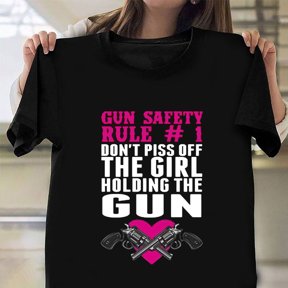 Don't Piss Of The Girl Holding The Gun Shirt Gun Lovers Gift Ideas For Women Don't Piss Of The Girl Holding The Gun Shirt Gun Lovers Gift Ideas For Women