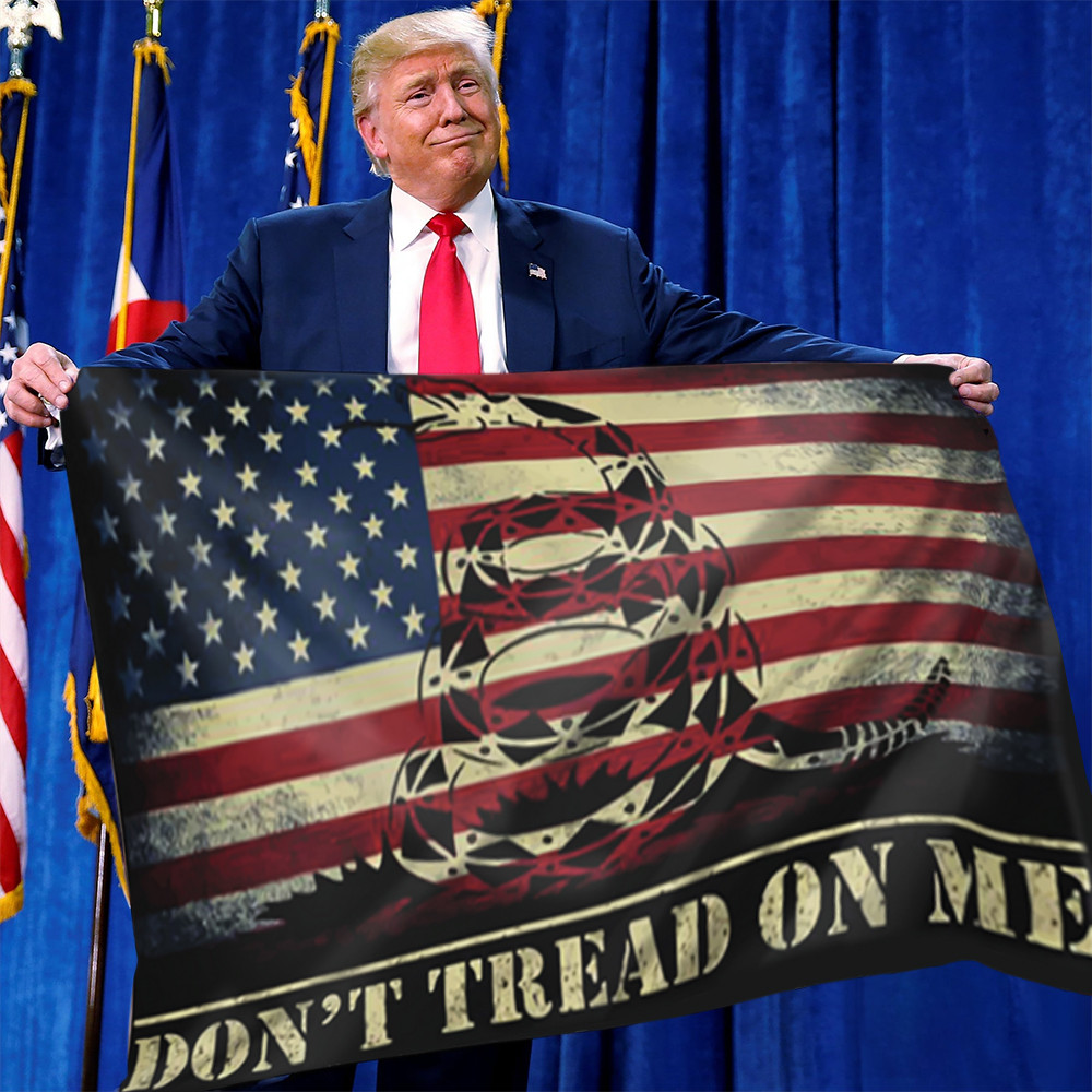 Don't Tread On Me American Flag Gadsden Flag Pro Gun Rights Patriotic Home Decor Don't Tread On Me American Flag Gadsden Flag Pro Gun Rights Patriotic Home Decor