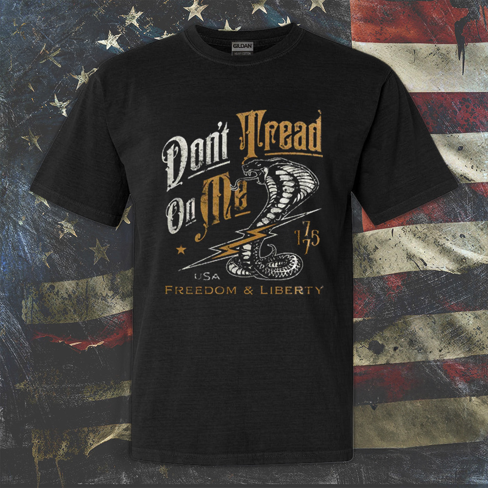 Don't Tread On Me Shirt Freedom And Liberty Patriotic T-Shirt 2nd Amendment Merchandise
