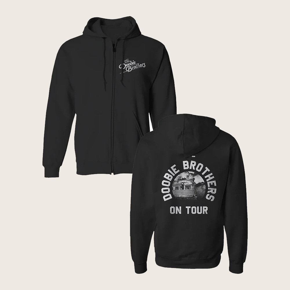 Doobie Brothers Merch The Doobie Brothers On Tour Train Zip Hoodie Gift For Husband Doobie Brothers Merch The Doobie Brothers On Tour Train Zip Hoodie Gift For Husband