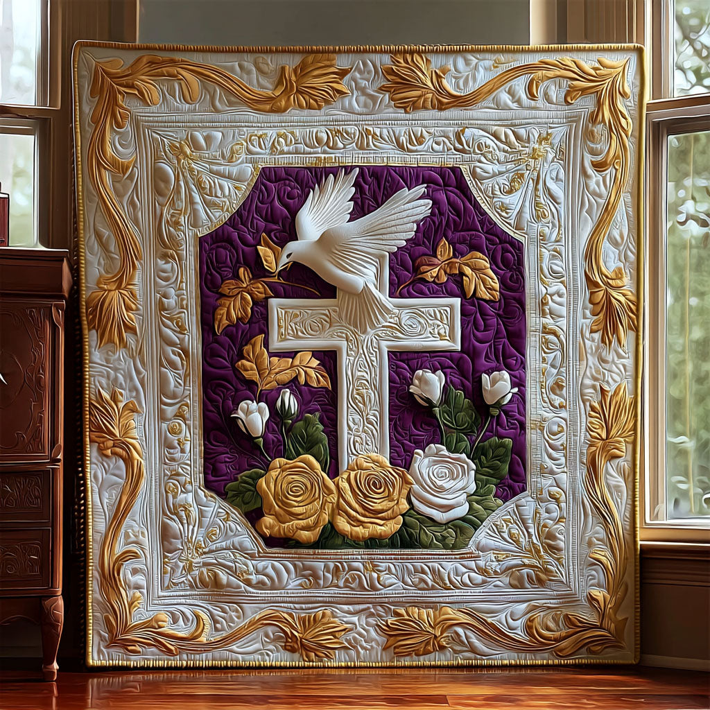 Dove of Hope Quilted Blanket Nice Throw Blanket Faith Based Mother'S Day Gifts Dove of Hope Quilted Blanket Nice Throw Blanket Faith Based Mother'S Day Gifts