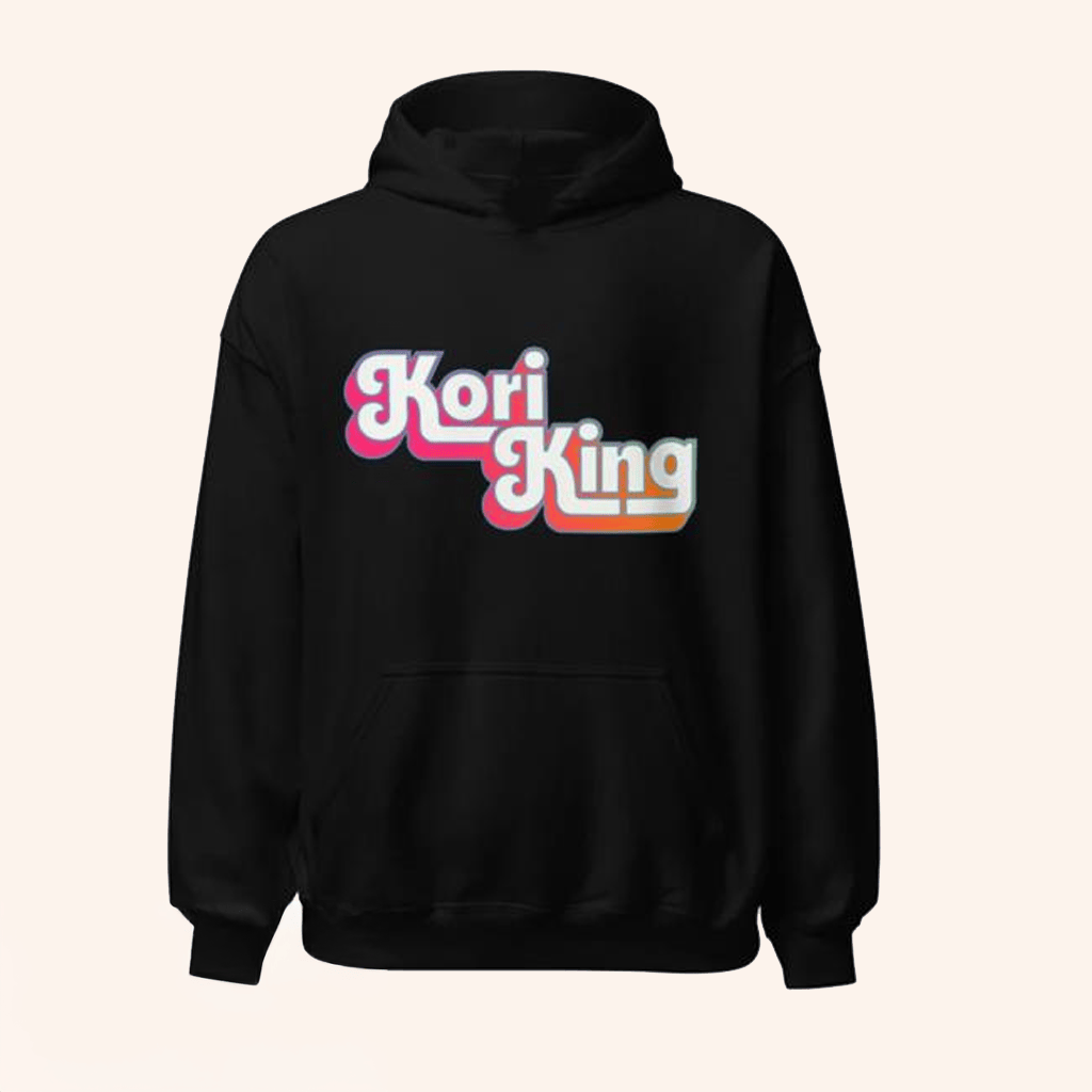 Drag Queen Merch Kori King Groovy Logo Hoodie Christmas Present For Friend Drag Queen Merch Kori King Groovy Logo Hoodie Christmas Present For Friend