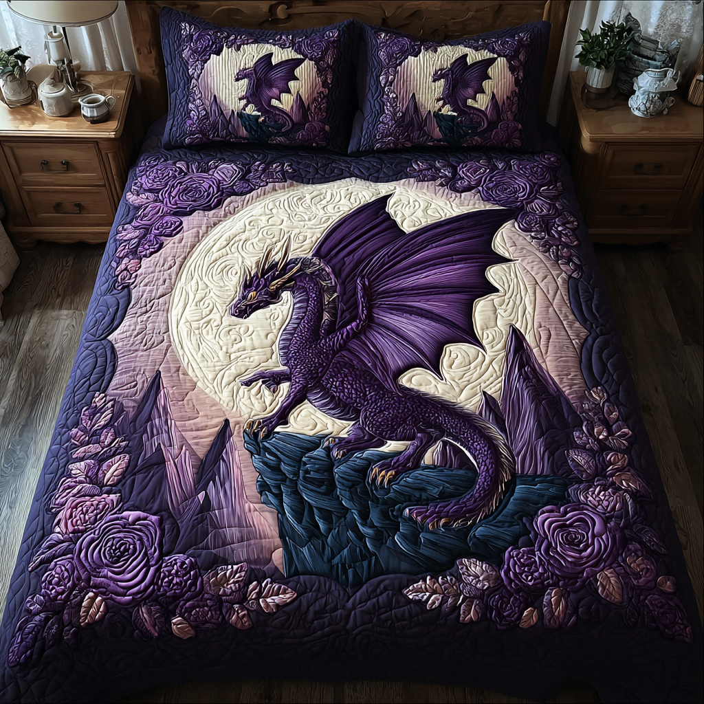 Dragon Fire Quilted Bedding Set Duvet Cover Merch Unique Best Gifts For DragonLovers Dragon Fire Quilted Bedding Set Duvet Cover Merch Unique Best Gifts For DragonLovers