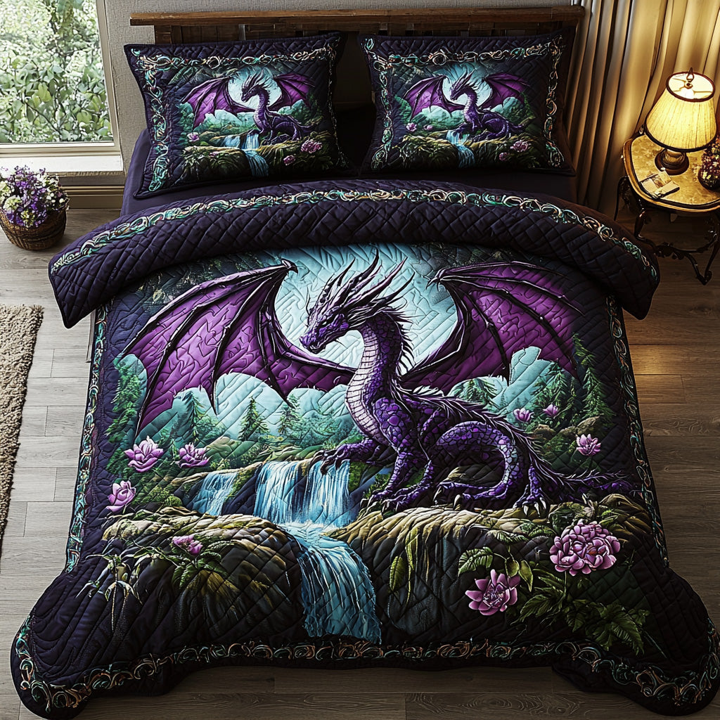 Dragon Watch Quilted Bedding Set Duvet Cover Bed Sheet Set Great Dragon Lover Gift Ideas Dragon Watch Quilted Bedding Set Duvet Cover Bed Sheet Set Great Dragon Lover Gift Ideas