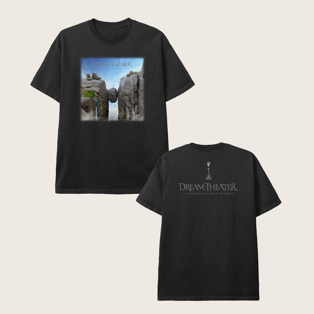 Dream Theater Merch A View From The Top Of The World T-Shirt Music Gift Ideas For Guys Dream Theater Merch A View From The Top Of The World T-Shirt Music Gift Ideas For Guys