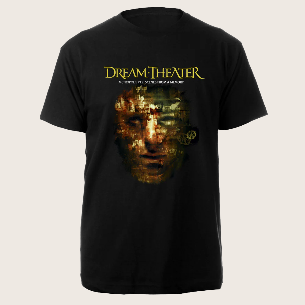 Dream Theater Merch Scenes From A Memory T-Shirt  Unique Gifts For Music Lovers