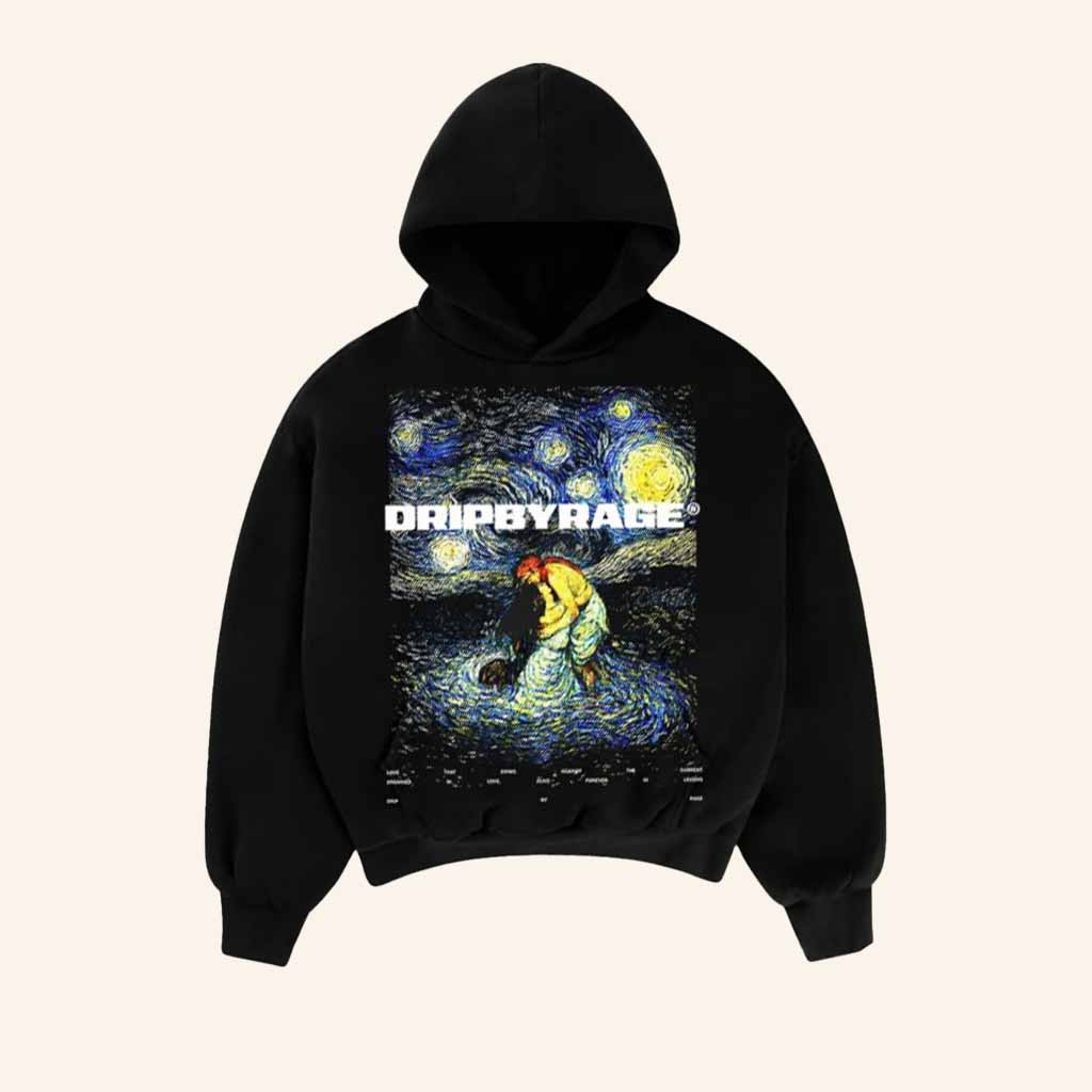 Drip By Rage Merch Sohni Mahiwal Black Hoodie Christmas Ideas For Brother