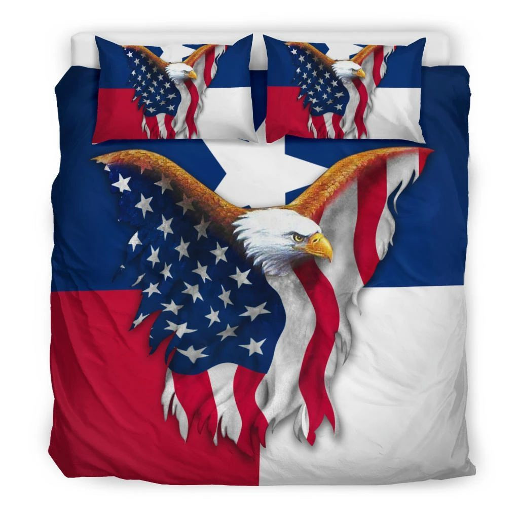 Eagle American Texas Flag Bedding Set Duvet Covers 4th Of July Veterans Day Gifts Eagle American Texas Flag Bedding Set Duvet Covers 4th Of July Veterans Day Gifts