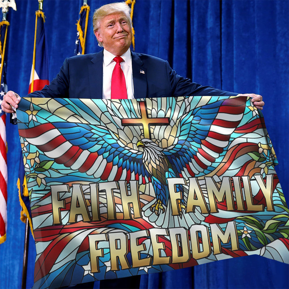 Eagle Faith Family Freedom Flag Cross US Eagle Patriotic Flag Best Gifts For Veterans Eagle Faith Family Freedom Flag Cross US Eagle Patriotic Flag Best Gifts For Veterans