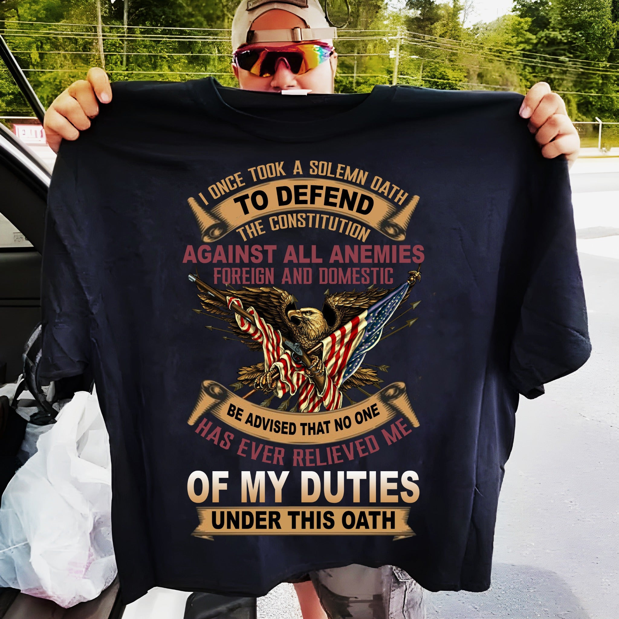 Eagle I Once Took A Solemn Oath To Defend The Constitution Shirt Gifts For Patriots Eagle I Once Took A Solemn Oath To Defend The Constitution Shirt Gifts For Patriots