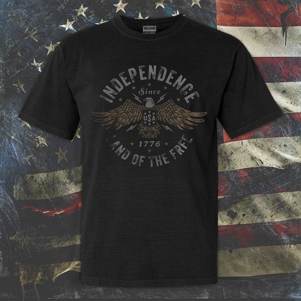 Eagle Independence Land Of The Free T-Shirt USA Patriotic Shirts Gifts For Dad Eagle Independence Land Of The Free T-Shirt USA Patriotic Shirts Gifts For Dad
