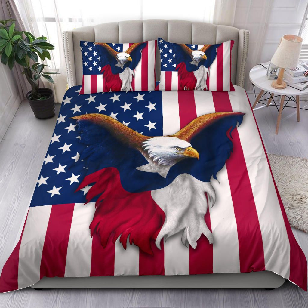 Eagle Texas And American Flag 4th Of July Duvet Covers Bedding Set Veterans Gifts Eagle Texas And American Flag 4th Of July Duvet Covers Bedding Set Veterans Gifts