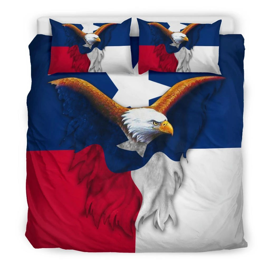Eagle Texas Flag Duvet Covers Fourth Of July Bedding Set Veteran Gifts Bedroom Decor Eagle Texas Flag Duvet Covers Fourth Of July Bedding Set Veteran Gifts Bedroom Decor