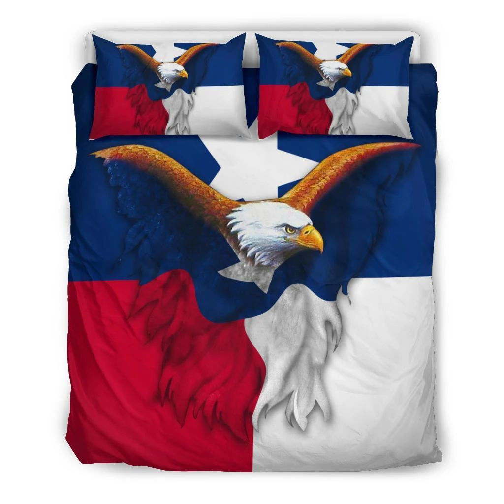 Eagle Texas Flag Duvet Covers Fourth Of July Bedding Set Veteran Gifts Bedroom Decor Eagle Texas Flag Duvet Covers Fourth Of July Bedding Set Veteran Gifts Bedroom Decor