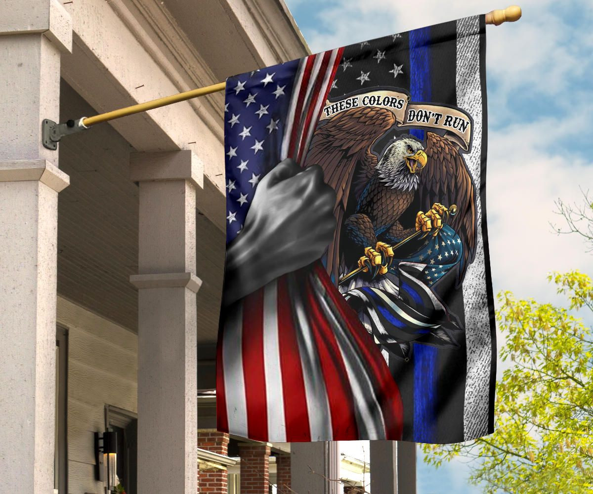 Eagle Thin Blue Line Flag Inside American Flag Honoring Law Enforcement Back The Blue Merch Eagle Thin Blue Line Flag Inside American Flag Honoring Law Enforcement Back The Blue Merch
