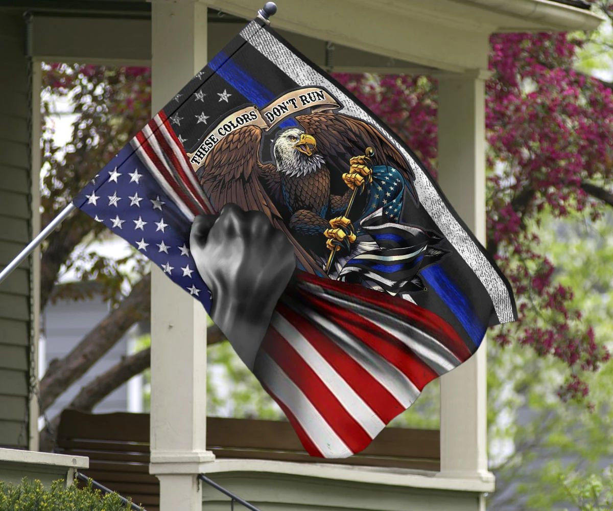 Eagle Thin Blue Line Flag Inside American Flag Honoring Law Enforcement Back The Blue Merch Eagle Thin Blue Line Flag Inside American Flag Honoring Law Enforcement Back The Blue Merch