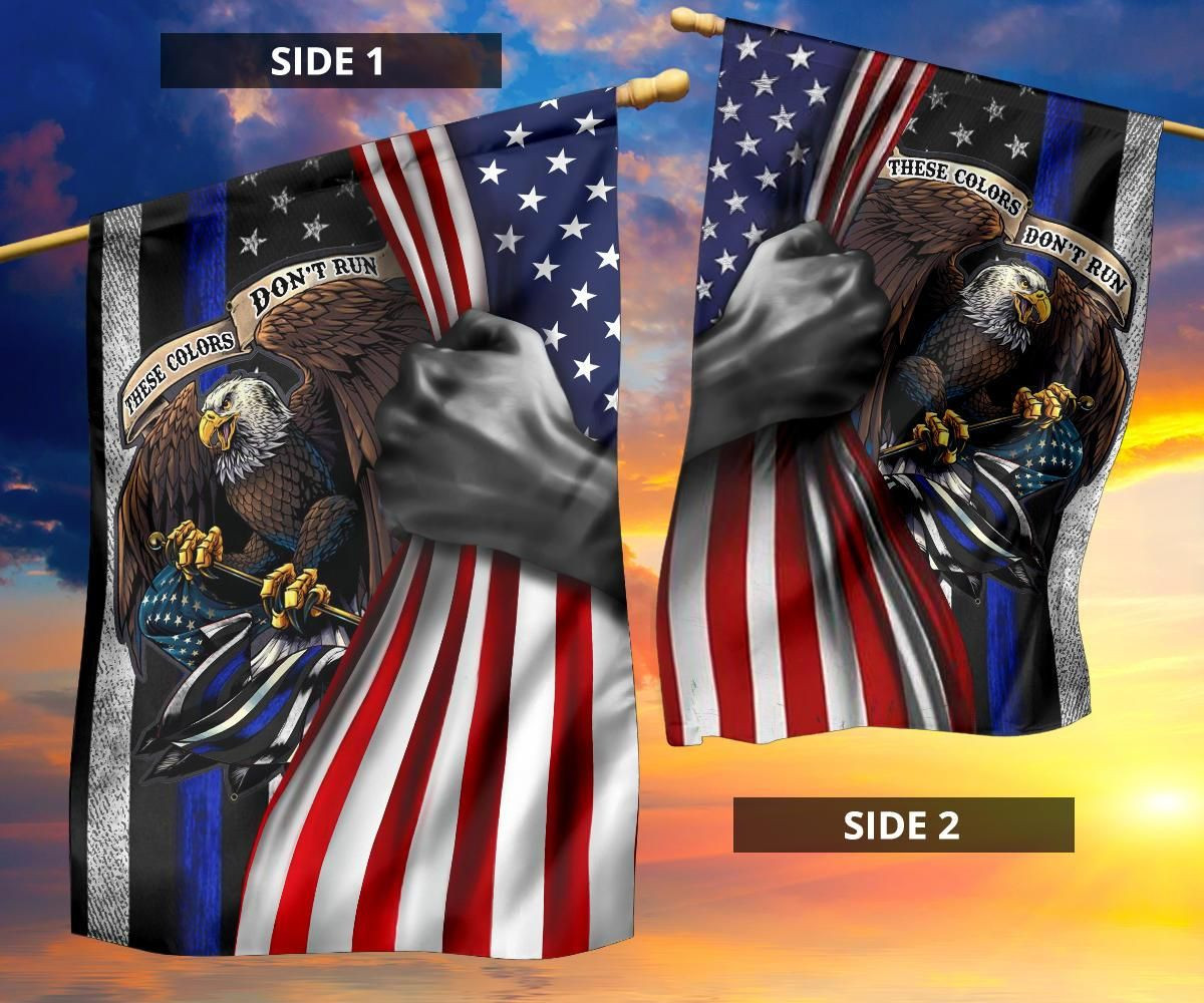 Eagle Thin Blue Line Flag Inside American Flag Honoring Law Enforcement Back The Blue Merch Eagle Thin Blue Line Flag Inside American Flag Honoring Law Enforcement Back The Blue Merch