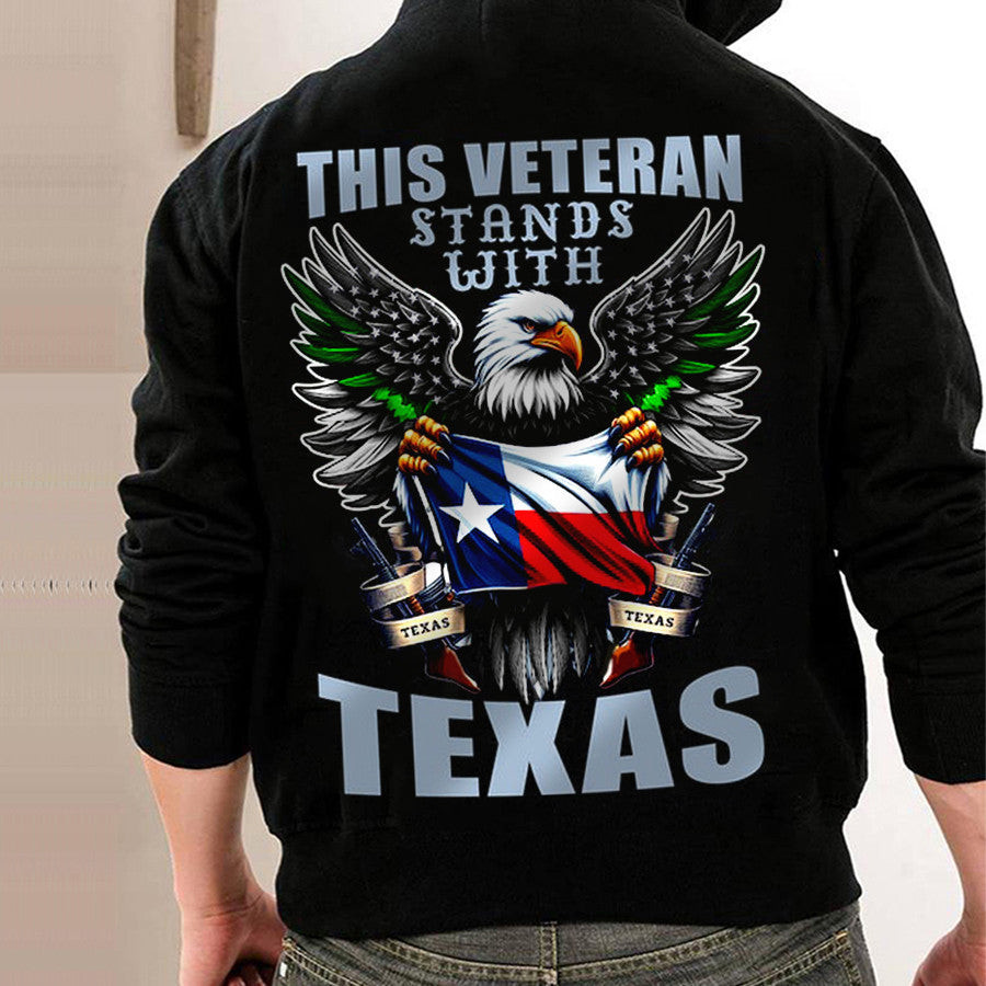 Eagle This Veteran Stands With Texas Shirt Thin Green Line Support Texas T-Shirt Eagle This Veteran Stands With Texas Shirt Thin Green Line Support Texas T-Shirt