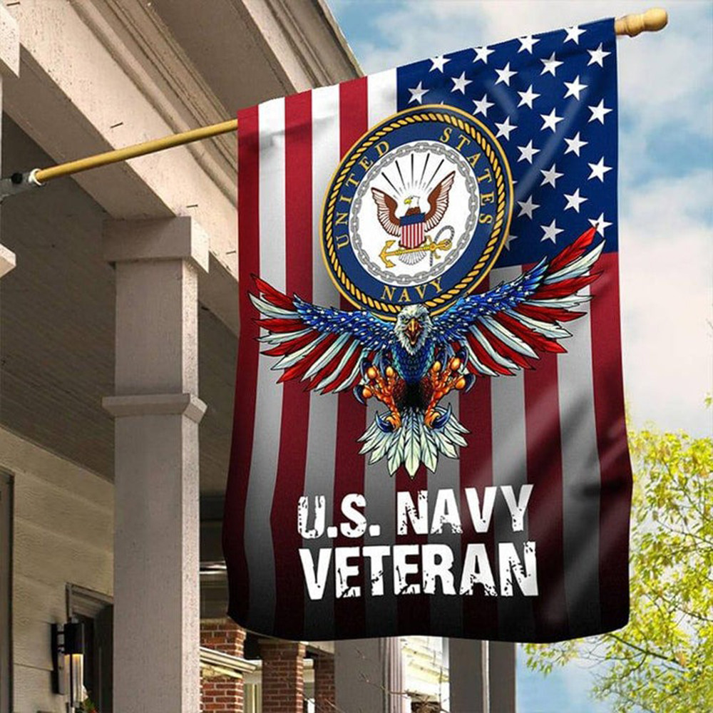Eagle US Navy Veteran American Flag Proud USN Patriotic Flag Gifts For Navy Veteran Eagle US Navy Veteran American Flag Proud USN Patriotic Flag Gifts For Navy Veteran