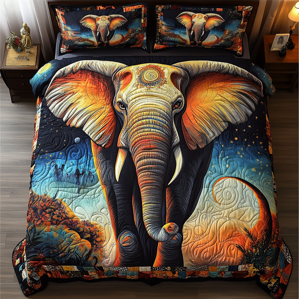 Earth Guardian Quilted Bedding Set Duvet Cover Bed Sheet Set Funny White Elephant Gifts Earth Guardian Quilted Bedding Set Duvet Cover Bed Sheet Set Funny White Elephant Gifts