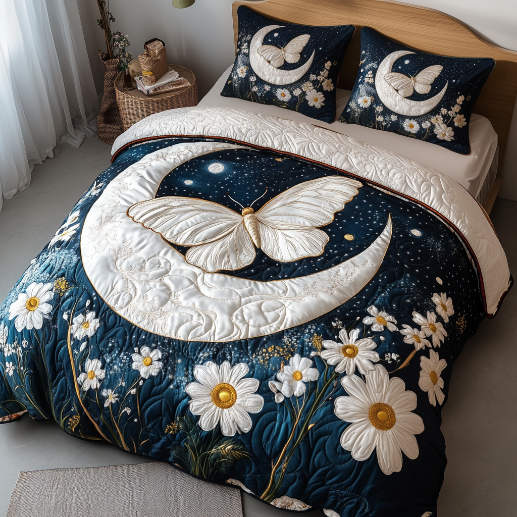 Echo Wing Quilted Bedding Set Duvet Cover Bedspreads Best Butterfly Gifts For Christmas Echo Wing Quilted Bedding Set Duvet Cover Bedspreads Best Butterfly Gifts For Christmas