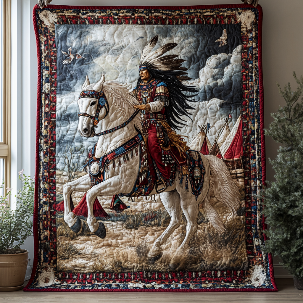 Echoes of the Ancestors Quilted Blanket Cute Colorful Blanket Good Native American Themed Gifts Echoes of the Ancestors Quilted Blanket Cute Colorful Blanket Good Native American Themed Gifts