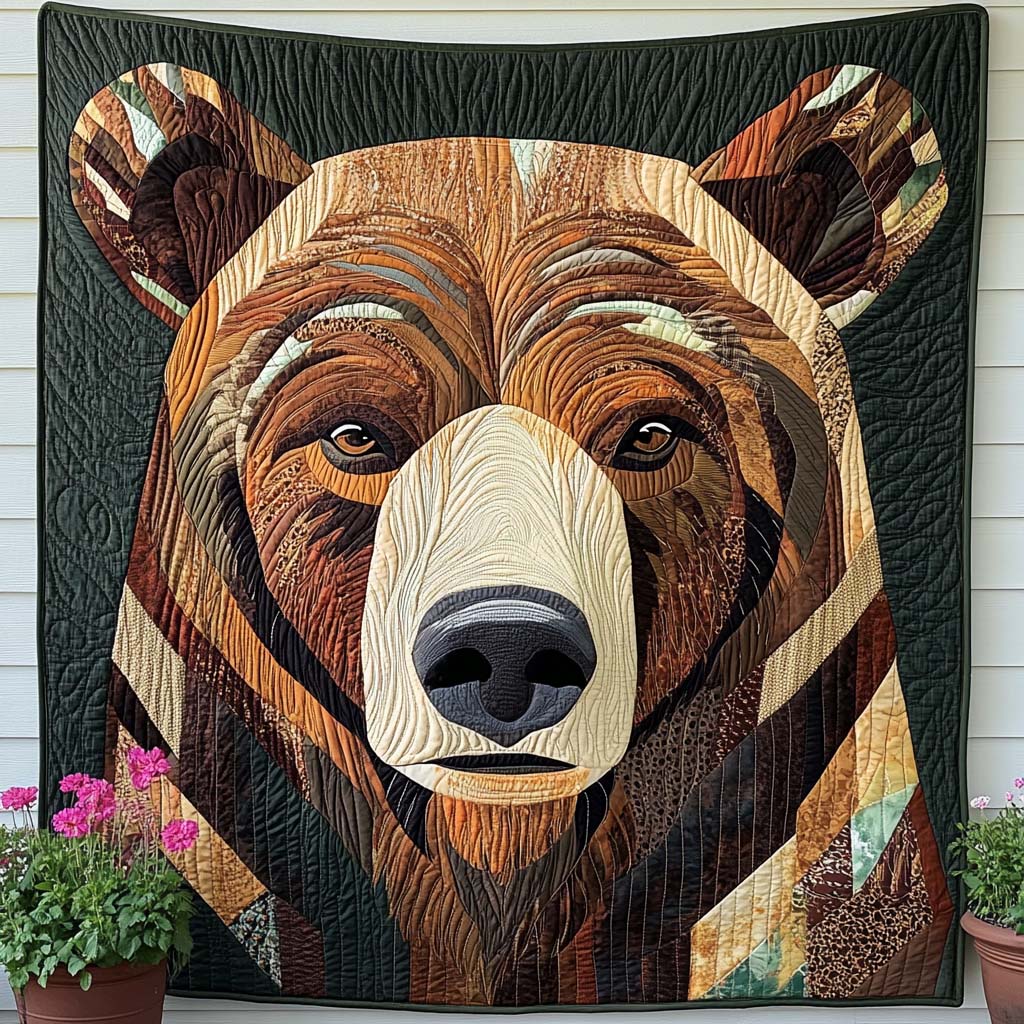 Echoing Footsteps Quilted Blanket Sofa Throw Blanket Gifts For Bear Lovers Echoing Footsteps Quilted Blanket Sofa Throw Blanket Gifts For Bear Lovers