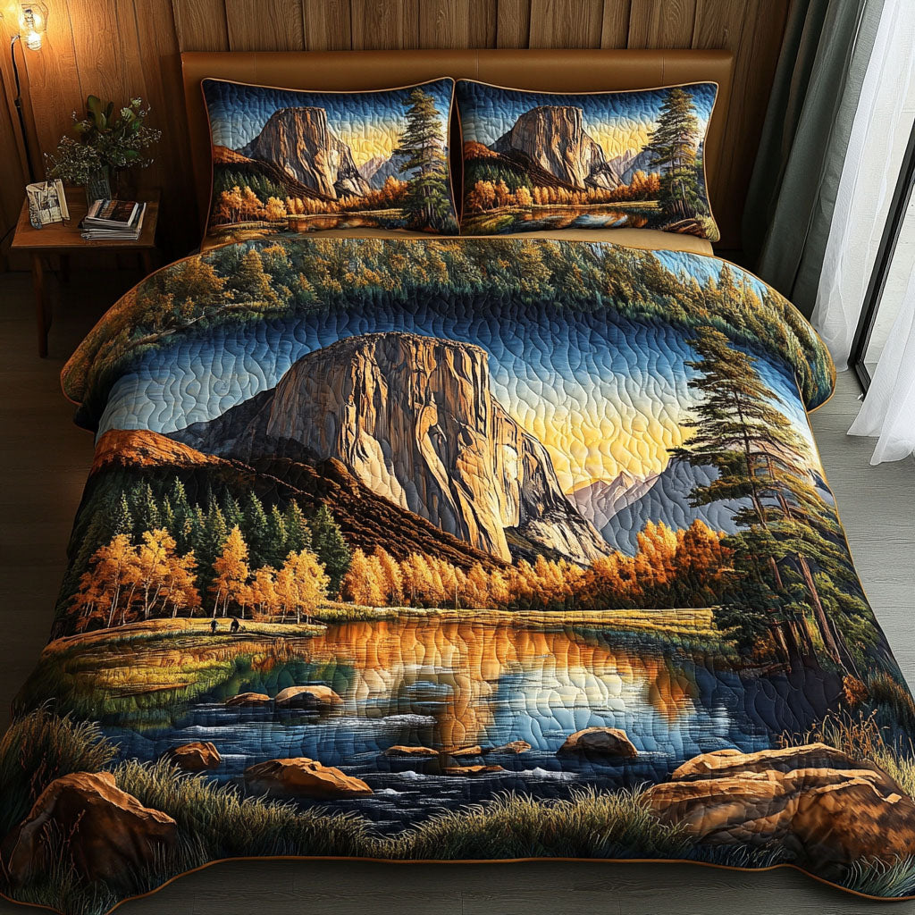 El Capitan Majesty Quilted Bedding Set Duvet Cover Bedspread Autumn Gift Ideas El Capitan Majesty Quilted Bedding Set Duvet Cover Bedspread Autumn Gift Ideas