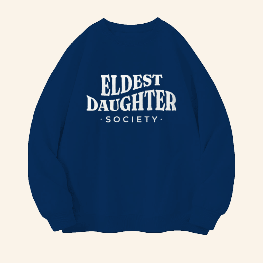Eldest Daughter Merch Society Cropped Sweatshirt Birthday Gifts For Wife Eldest Daughter Merch Society Cropped Sweatshirt Birthday Gifts For Wife