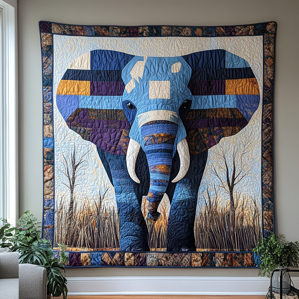 Elegant Elephant Quilted Blanket Sofa Throw Blanket Great Gift For Elephant Lover Elegant Elephant Quilted Blanket Sofa Throw Blanket Great Gift For Elephant Lover