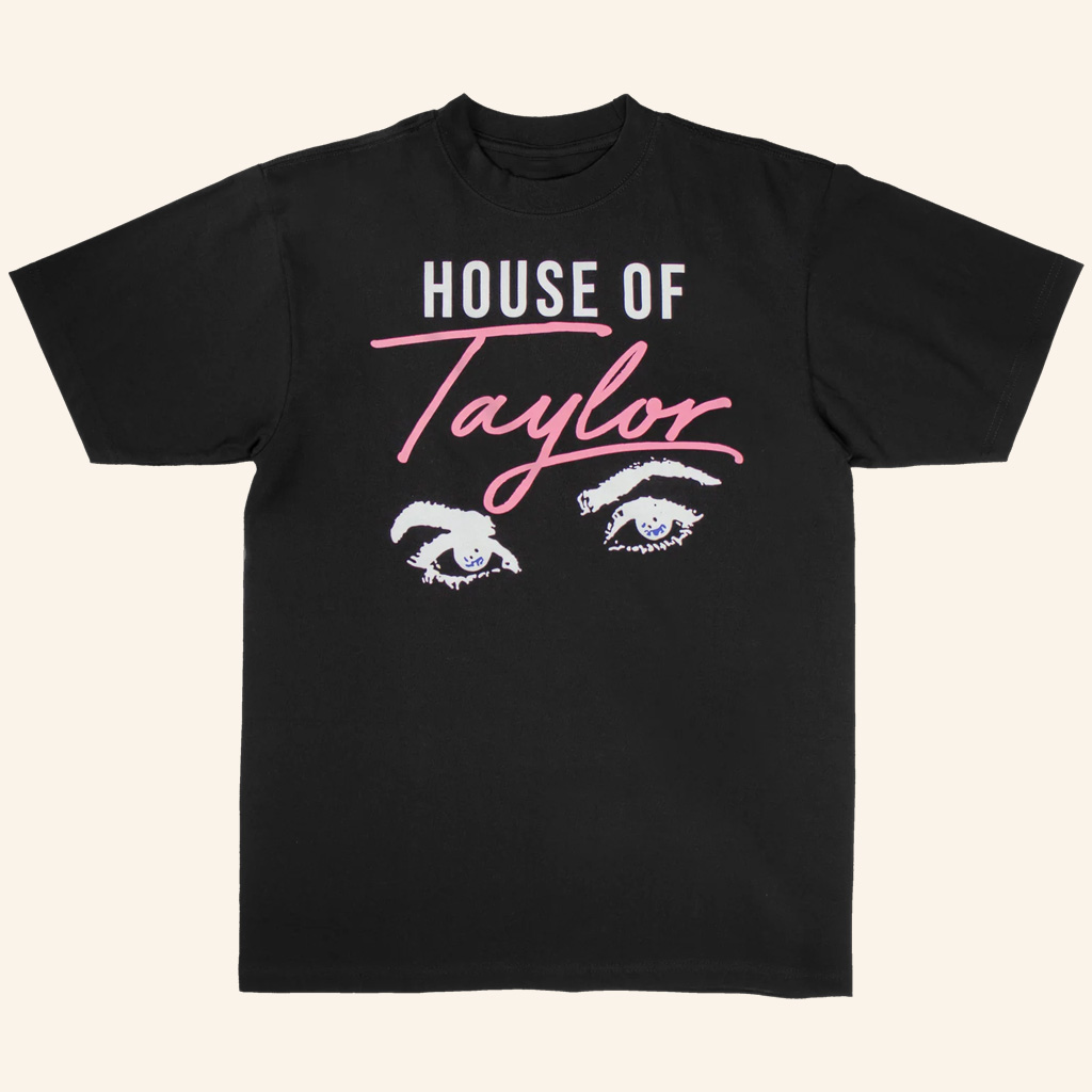 Elizabeth Taylor Merch House Of Taylor Violet Eyes Black T-Shirt Gifts For Sister