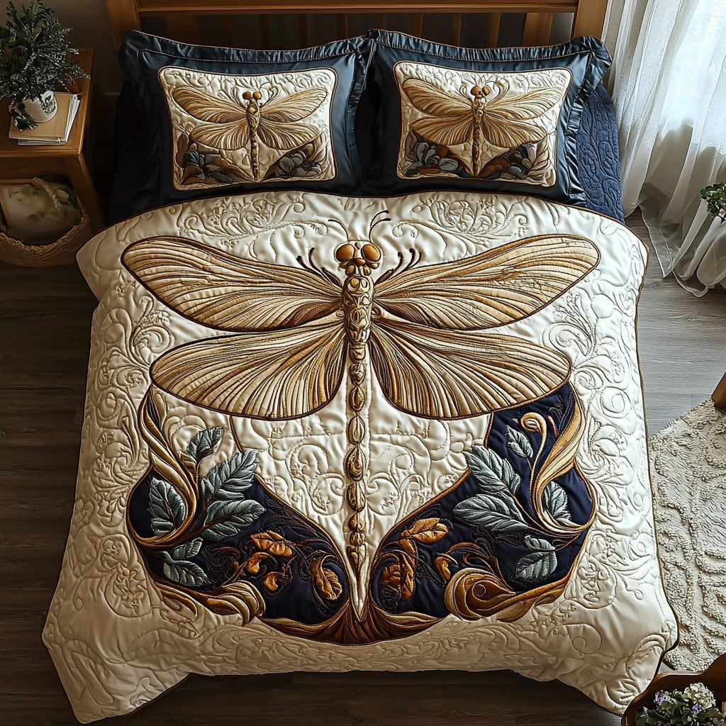 Enchanted Dragonfly Quilted Bedding Set Duvet Cover Bed Sheet Set Dragonfly Gifts For Her Enchanted Dragonfly Quilted Bedding Set Duvet Cover Bed Sheet Set Dragonfly Gifts For Her
