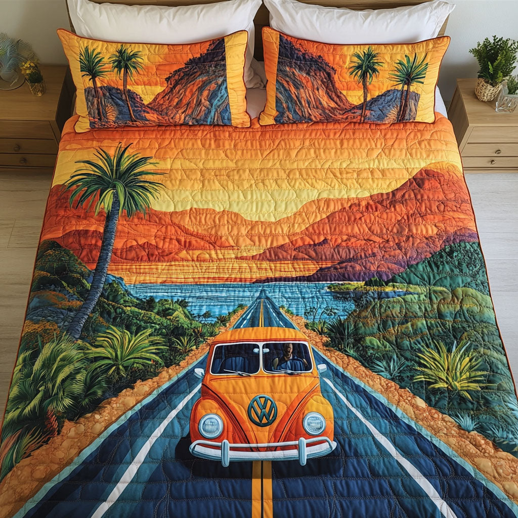 Endless Highway Quilted Bedding Set Duvet Cover Bedspread Best Christmas Presents For Brothers Endless Highway Quilted Bedding Set Duvet Cover Bedspread Best Christmas Presents For Brothers