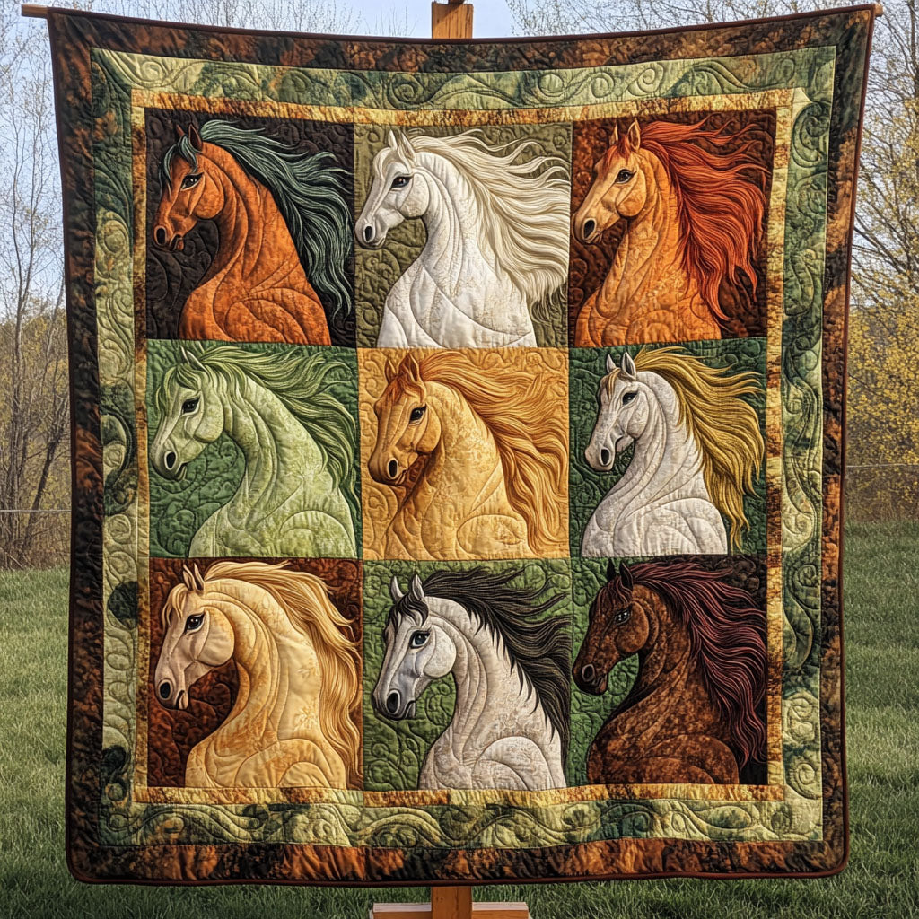 Equine Essence Quilted Blanket Sofa Throw Blanket Practical Gifts For Horse Owners Equine Essence Quilted Blanket Sofa Throw Blanket Practical Gifts For Horse Owners
