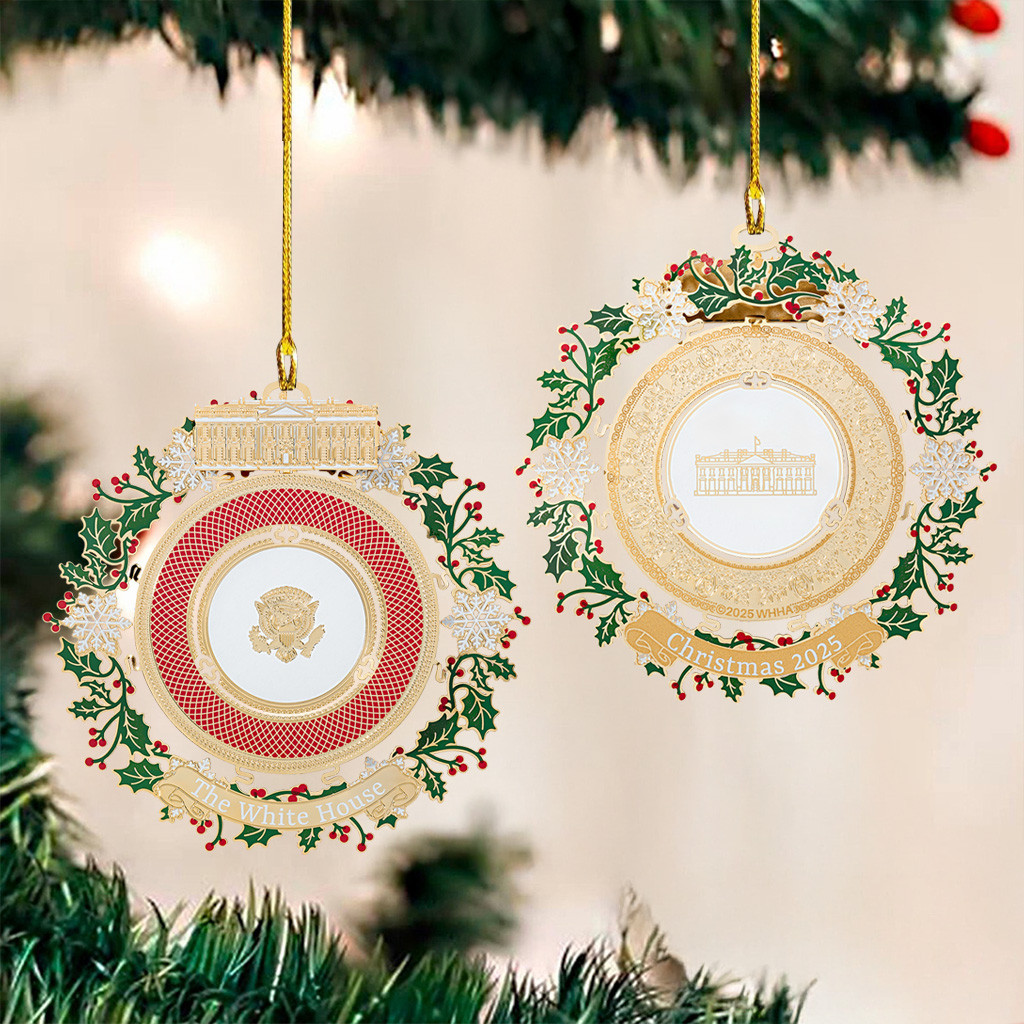 Exclusive 2025 White House Christmas Ornament White House Shop Decorations Xmas Tree Ornaments Exclusive 2025 White House Christmas Ornament White House Shop Decorations Xmas Tree Ornaments