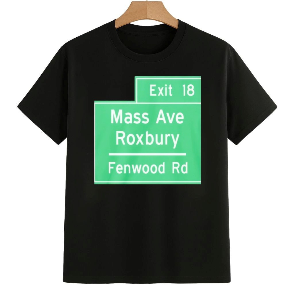 Exit 18 Mass Ave Roxbury Fenwood Rd Shirt Portland Frog Resist Merch Exit 18 Mass Ave Roxbury Fenwood Rd Shirt Portland Frog Resist Merch