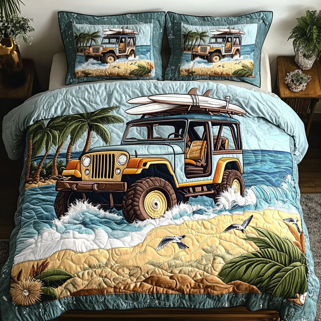 Explorer Road Quilted Bedding Set Duvet Cover Bed Sheet Set Jeep Gift Ideas Explorer Road Quilted Bedding Set Duvet Cover Bed Sheet Set Jeep Gift Ideas