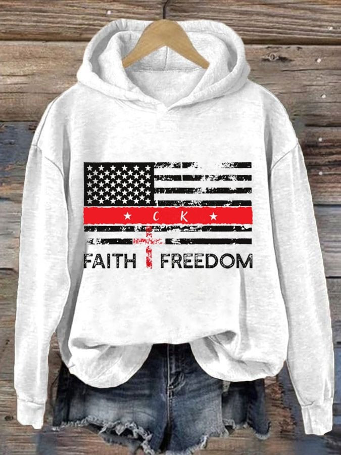 Faith Freedom Hoodie RIP Charlie Kirk Hoodie Patriotic Apparel Charlie Kirk Merchandise Faith Freedom Hoodie RIP Charlie Kirk Hoodie Patriotic Apparel Charlie Kirk Merchandise