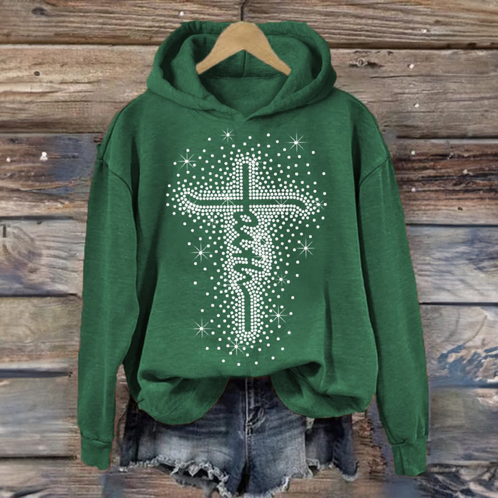 Faith Hoodie Women's Christian Hoodies Christian Mothers Day Gifts Faith Hoodie Women's Christian Hoodies Christian Mothers Day Gifts