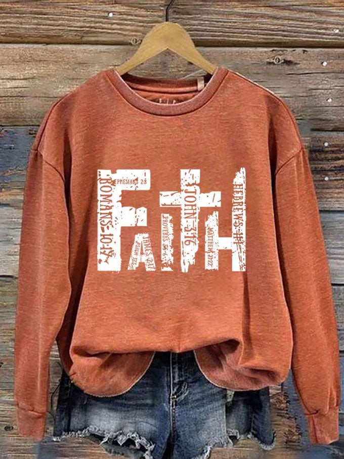 Faith Sweatshirt Women's Faith Based Sweatshirts Clothing Gifts For Ladies Faith Sweatshirt Women's Faith Based Sweatshirts Clothing Gifts For Ladies