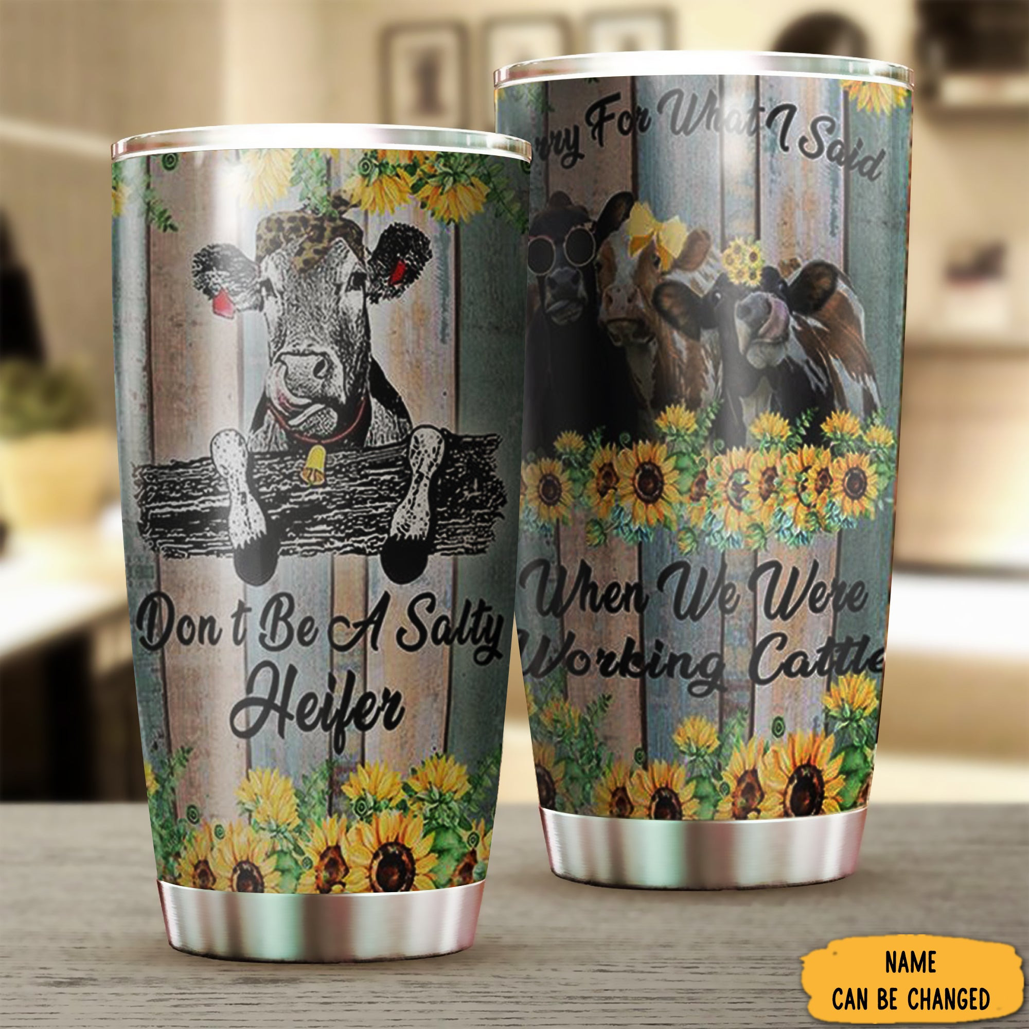 Farm Cow Don't Be A Salty Heifer Tumbler Funny Tumbler Cups Gifts For Cow Lovers Farm Cow Don't Be A Salty Heifer Tumbler Funny Tumbler Cups Gifts For Cow Lovers