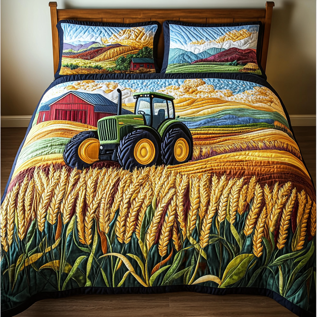 Farm Force Quilted Bedding Set Duvet Cover Bedspread Best Gifts For Tractor Lovers Farm Force Quilted Bedding Set Duvet Cover Bedspread Best Gifts For Tractor Lovers